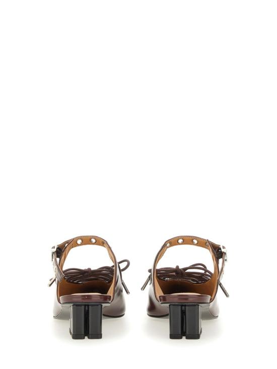 25FW 가니 뮬/슬리퍼 S3039730 Dark Red - GANNI