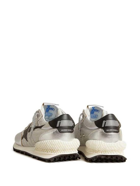 26FW 골든구스 립스탑 나일론 어퍼 & 블랙 스타 마라톤 스니커즈 GMF00684F0056676024660246 GREY - GOLDEN GOOSE
