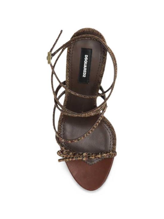 26FW 디스퀘어드2 샌들 HSW0298015091175081 BROWN - DSQUARED2