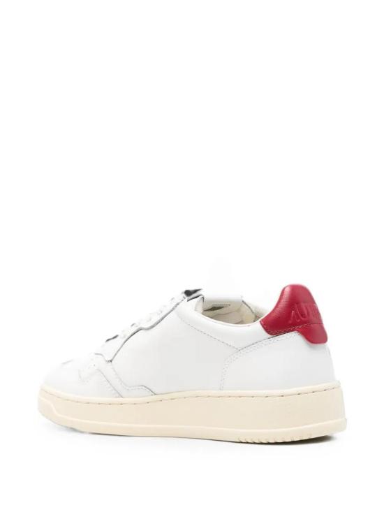 26FW 오트리 메달리스트 로우 스니커즈 AULMLL33LEAT WHITE - AUTRY