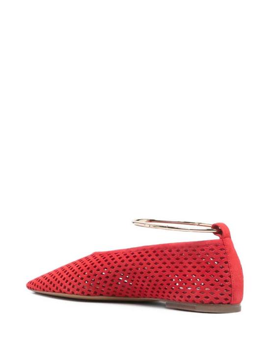 25FW 질샌더 플랫 슈즈 J15WZ0038P7587620 RED - JIL SANDER