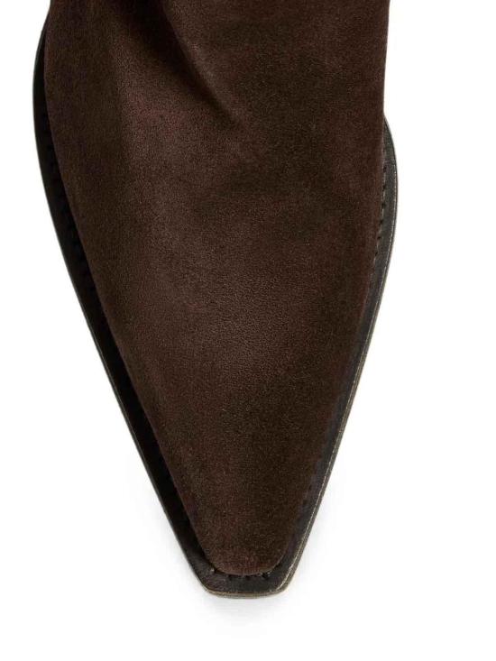 26FW 케이트 클라이브 부트 F1105946735 BROWN - KHAITE