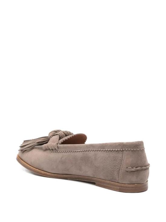 25FW 아쿠아주라 플랫 슈즈 FDEFLAM0SUEDOVE GREY - AQUAZZURA