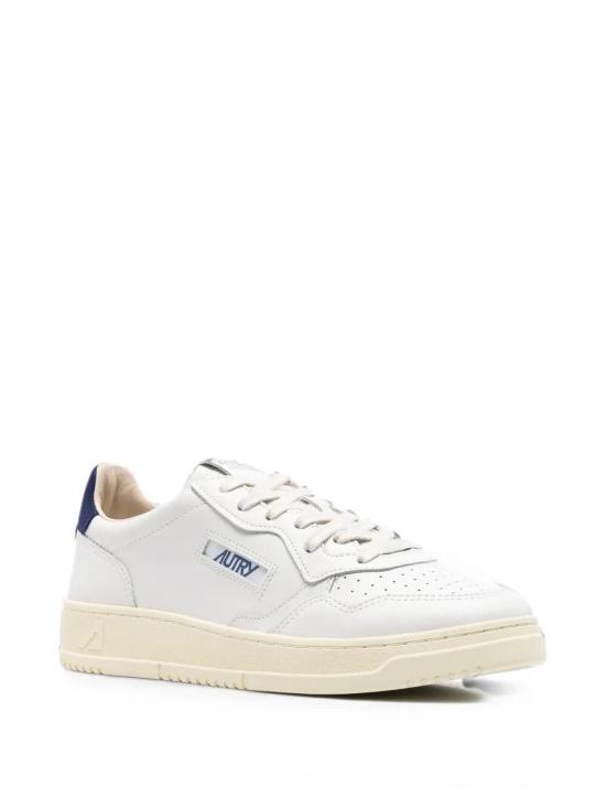 26FW 오트리 메달리스트 로우 스니커즈 AULMBJ03LEAT WHITE - AUTRY
