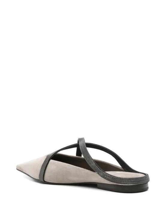  브루넬로 쿠치넬리 뮬/슬리퍼 MZSFC2970C5859 GREY - BRUNELLO CUCINELLI