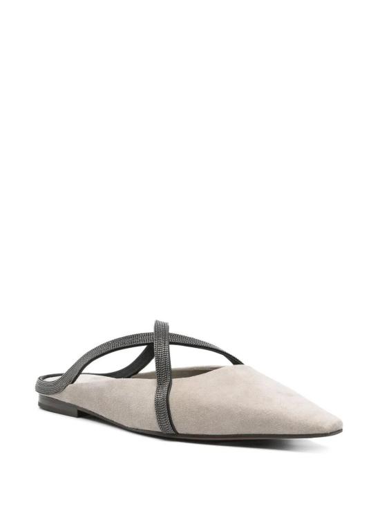  브루넬로 쿠치넬리 뮬/슬리퍼 MZSFC2970C5859 GREY - BRUNELLO CUCINELLI