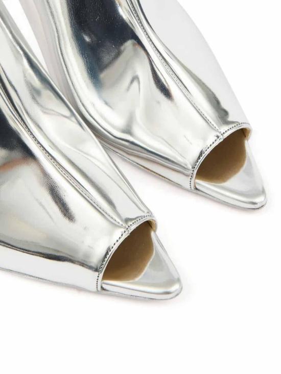  MM6 메종마르지엘라 뮬/슬리퍼 S66WP0113P8301T9002 METALLIC - MM6 MAISON MARGIELA