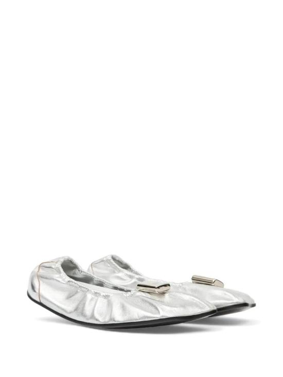 25FW MM6 메종마르지엘라 플랫 슈즈 S59WZ0106P7703T9002 METALLIC - MM6 MAISON MARGIELA