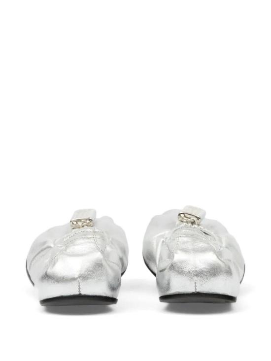 25FW MM6 메종마르지엘라 플랫 슈즈 S59WZ0106P7703T9002 METALLIC - MM6 MAISON MARGIELA