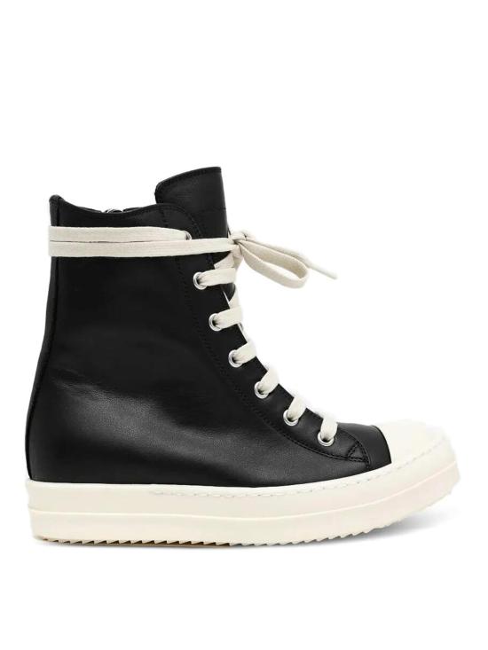 26FW 릭 오웬스 콘코디언 레더 하이탑 스니커즈 RP02F5890LCO911 BLACK