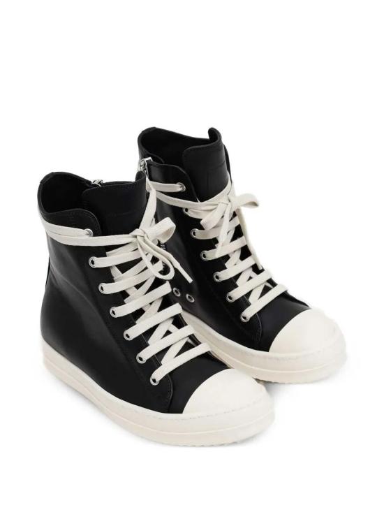 26FW 릭 오웬스 콘코디언 레더 하이탑 스니커즈 RP02F5890LCO911 BLACK - RICK OWENS