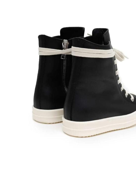 26FW 릭 오웬스 콘코디언 레더 하이탑 스니커즈 RP02F5890LCO911 BLACK - RICK OWENS
