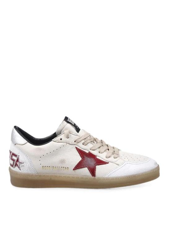 26FW 골든구스 볼 스타 스웨이드 스니커즈 GMF00117F0087421598715987 WHITE