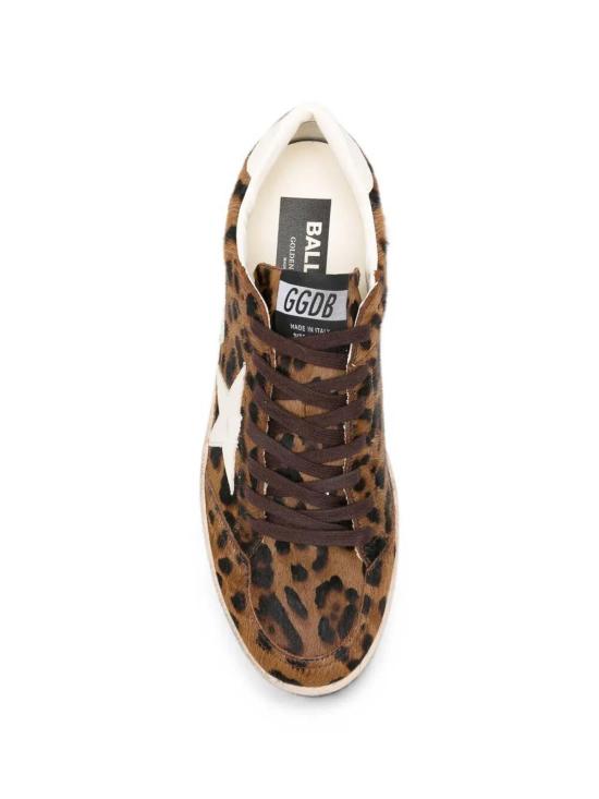 26FW 골든구스 볼 스타 스웨이드 스니커즈 GMF00117F0087035565555655 BROWN - GOLDEN GOOSE