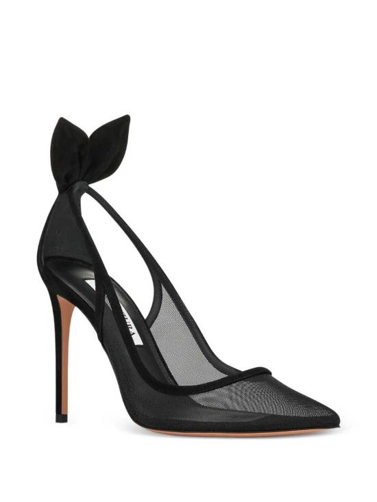 26FW 아쿠아주라 힐/펌프스 DENHIGP1FMD000 Black - AQUAZZURA