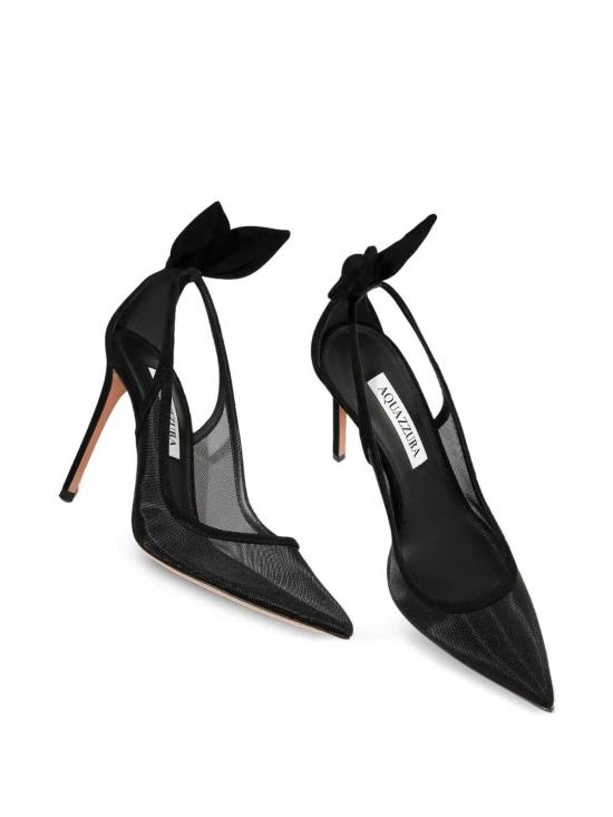 26FW 아쿠아주라 힐/펌프스 DENHIGP1FMD000 Black - AQUAZZURA