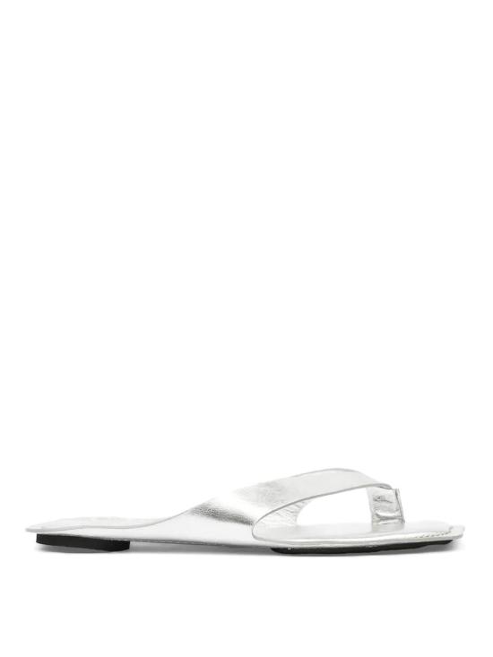 25FW MM6 메종마르지엘라 플랫 슈즈 S66WP0119P7703T9002 METALLIC