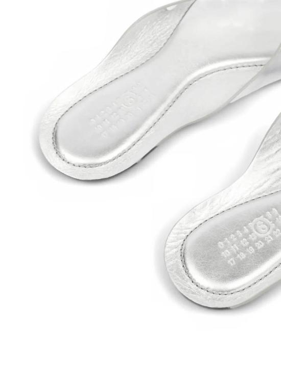 25FW MM6 메종마르지엘라 플랫 슈즈 S66WP0119P7703T9002 METALLIC - MM6 MAISON MARGIELA