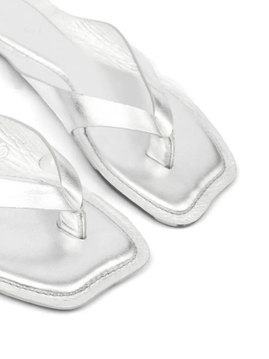25FW MM6 메종마르지엘라 플랫 슈즈 S66WP0119P7703T9002 METALLIC - MM6 MAISON MARGIELA