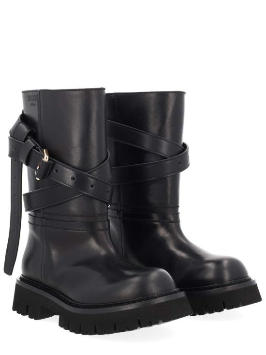 25FW 모스키노 부츠 MA26054G0NMJ5000 BLACK - MOSCHINO