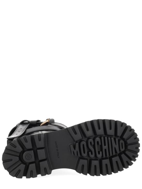 25FW 모스키노 부츠 MA26054G0NMJ5000 BLACK - MOSCHINO
