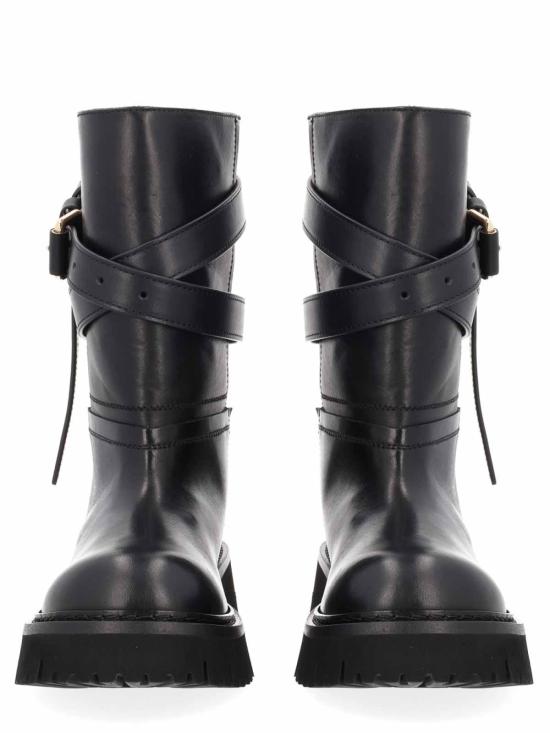 25FW 모스키노 부츠 MA26054G0NMJ5000 BLACK - MOSCHINO