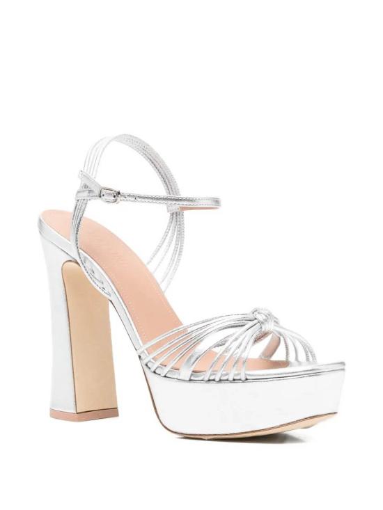 25FW 말론 슐저 힐/펌프스 LUCILLE1251SILVER METALLIC - MALONE SOULIERS