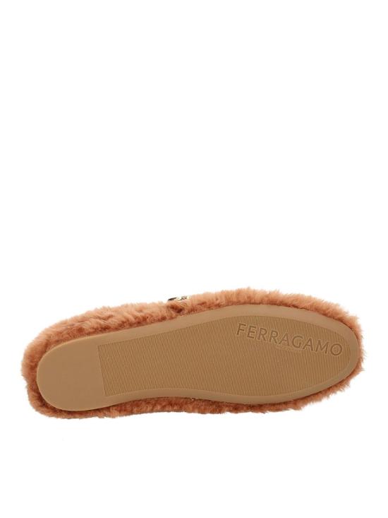 25FW 살바토레 페라가모 플랫 슈즈 78750401K586003 BEIGE - SALVATORE FERRAGAMO