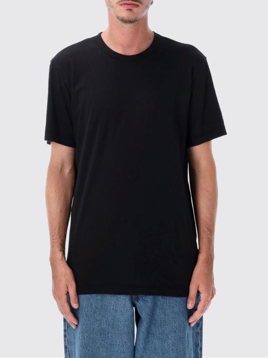 26FW 제임스펄스 클래식 핏 숏슬리브 크루넥 티셔츠 MLJ3311 BLK Black