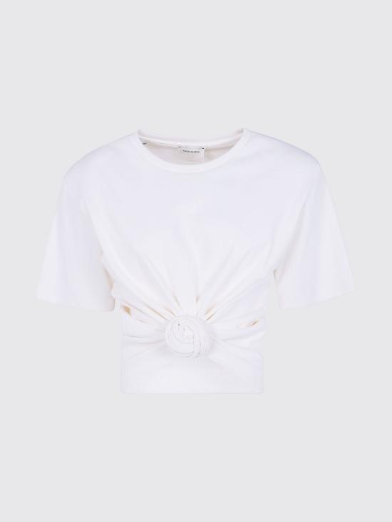 26FW 마그다뷰트림 반팔 티셔츠 181425 CREAM White - MAGDA BUTRYM