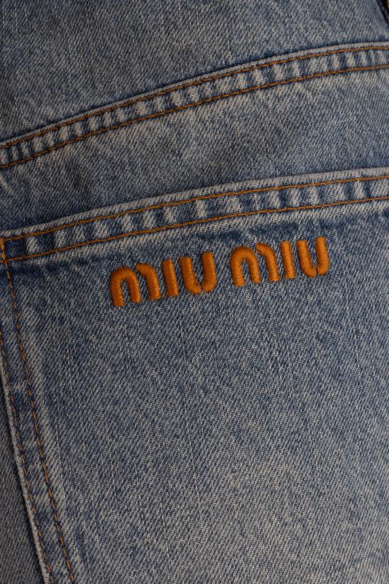26FW 미우미우 데님 팬츠 GWP5001NLC F0008 BLEU - MIU MIU