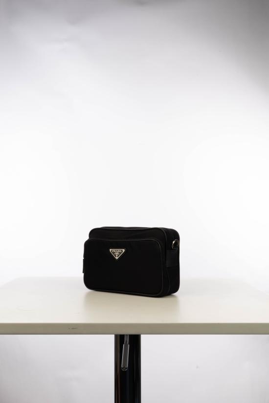 26FW 프라다 리나일론 파우치 숄더백 2VH170VXOO2DMH F0002 Nero - PRADA