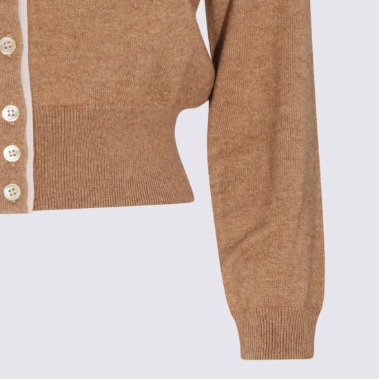 26FW 이자벨마랑에뚜왈 스웨터 26PCA0163FA D1L16ECMLG CAMEL LIGHT GREY - ISABEL MARANT ETOILE
