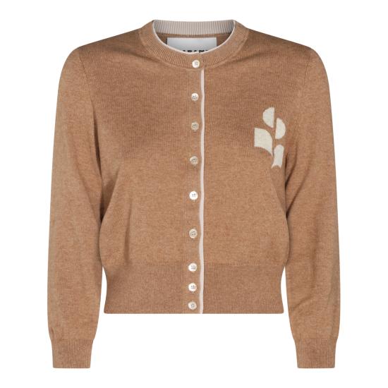 26FW 이자벨마랑에뚜왈 스웨터 26PCA0163FA D1L16ECMLG CAMEL LIGHT GREY