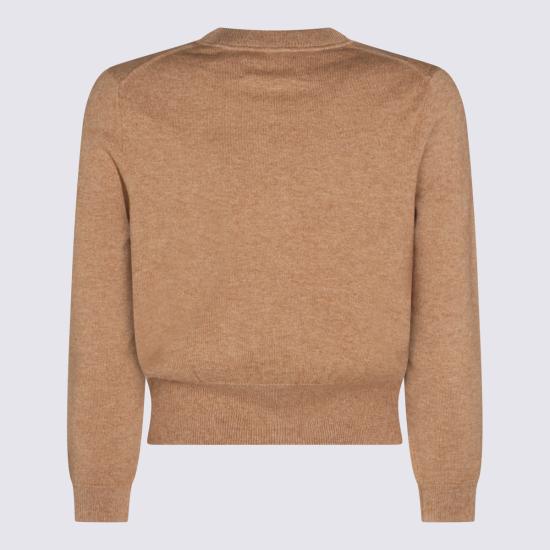 26FW 이자벨마랑에뚜왈 스웨터 26PCA0163FA D1L16ECMLG CAMEL LIGHT GREY - ISABEL MARANT ETOILE