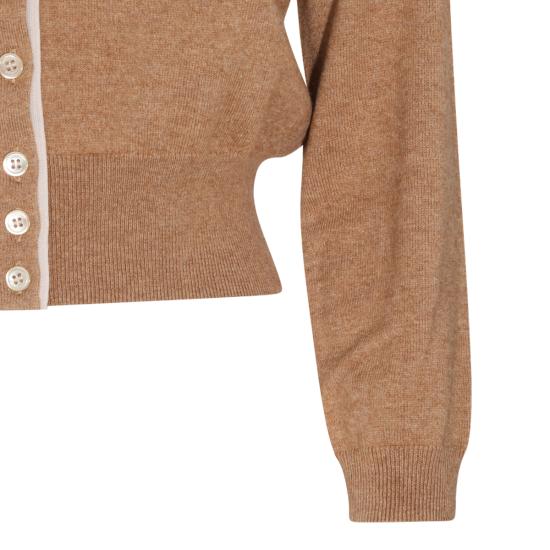 26FW 이자벨마랑에뚜왈 스웨터 26PCA0163FA D1L16ECMLG CAMEL LIGHT GREY - ISABEL MARANT ETOILE