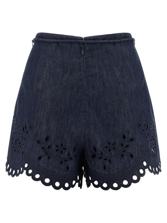 26FW 짐머만 숏팬츠 ZI336449BM BLUE - ZIMMERMANN