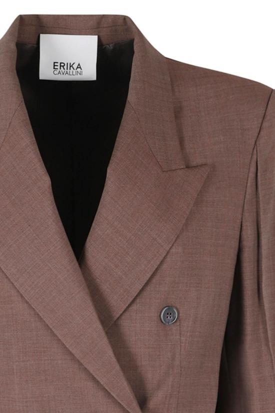 26FW 에리카 카발리니 자켓 P6WZ08 099 Brown - ERIKA CAVALLINI