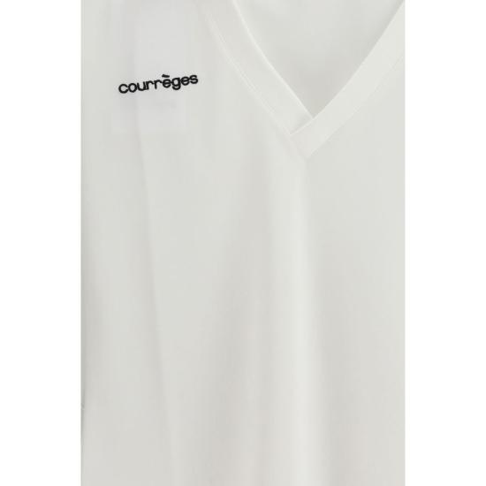 26SS 쿠레쥬 폴로 티셔츠 CO126JPO057JS0195B166BB WHITE - COURREGES