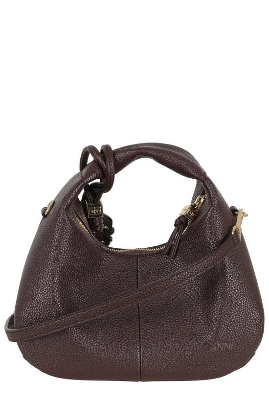 26FW 가니 미니 호보백 A7102 099 Brown - GANNI