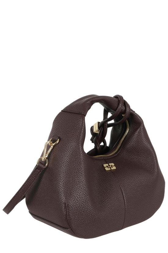 26FW 가니 미니 호보백 A7102 099 Brown - GANNI
