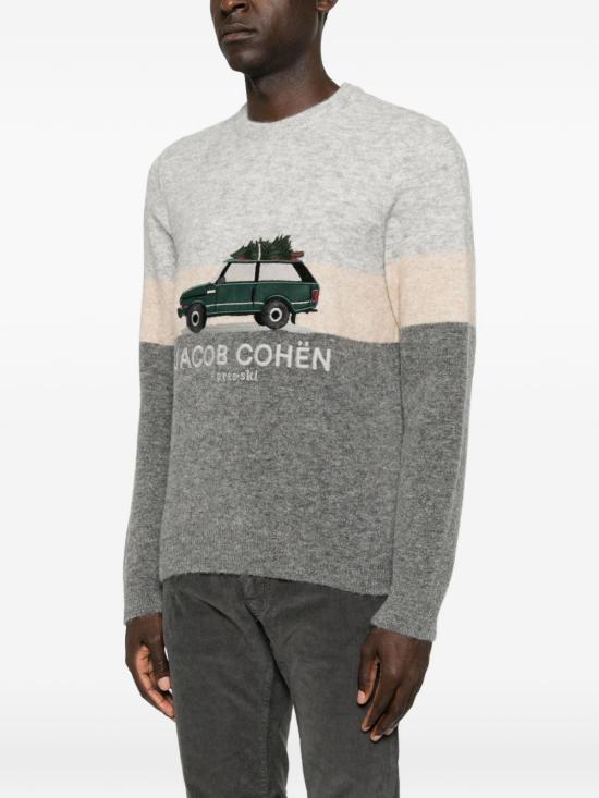 26FW 야콥코헨 스웨터 JURSG038001 X0017FL0949A MULTICOLOR - JACOB COHËN
