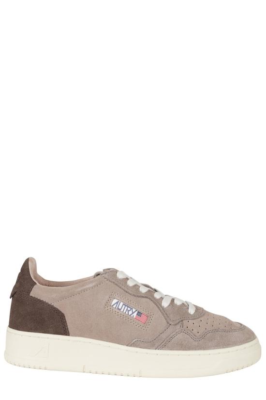 26FW 오트리 메달리스트 로우 스니커즈 AULM 099 Brown