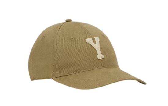  생로랑 Y 바시티 개버딘 캡 816871 3YR572978 BEIGE - SAINT LAURENT