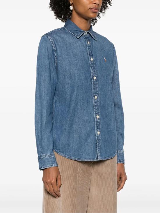 26FW 폴로 랄프로렌 셔츠 211969458 001 BLUE - POLO RALPH LAUREN
