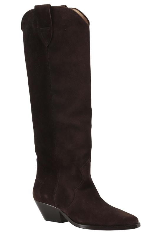 26FW 이자벨마랑 덴비 스웨이드 카프스킨 카우보이 부츠 BT0001FA A1A03S 099 Brown - ISABEL MARANT