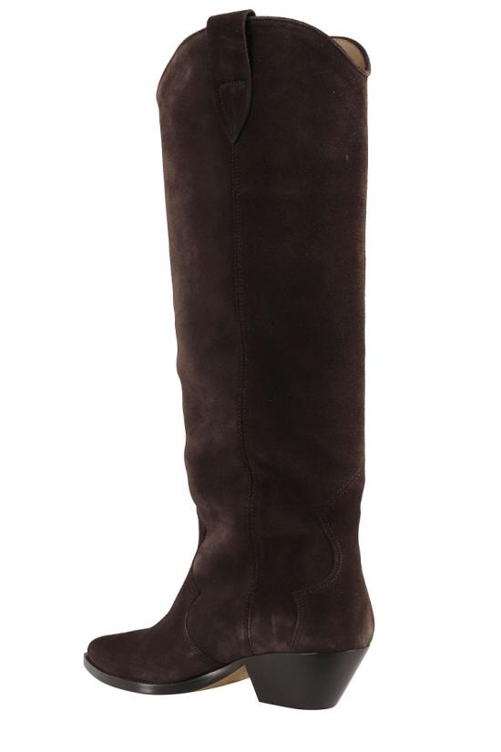 26FW 이자벨마랑 덴비 스웨이드 카프스킨 카우보이 부츠 BT0001FA A1A03S 099 Brown - ISABEL MARANT