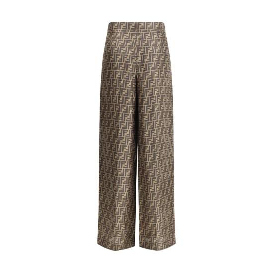 26SS 펜디 팬츠 FEFR6606A8G3F118WBB BROWN - FENDI