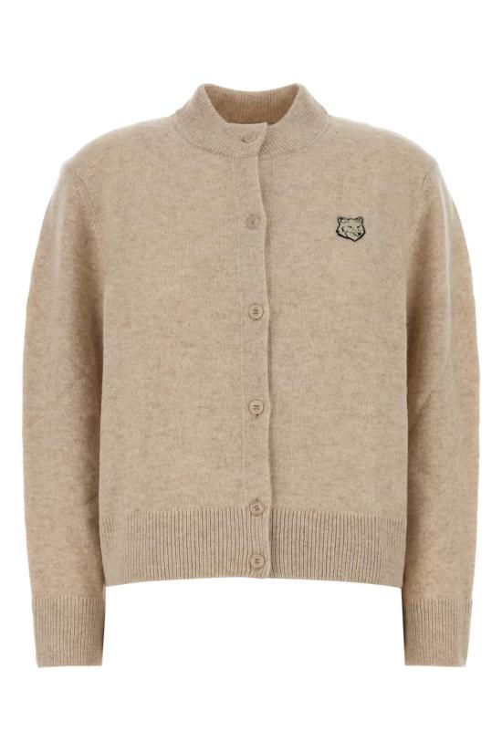 26FW 메종키츠네 스웨터 MRWKC01KT1006 0548 Beige o Tan