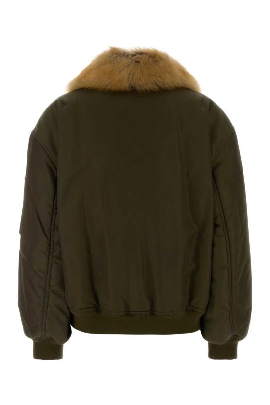 26FW 생로랑 자켓 A00300YZ9HT 3117 Green - SAINT LAURENT